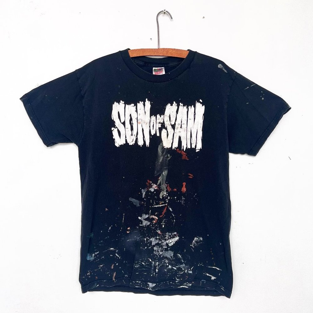 Paint Spatter, Vintage ,Son of Sam Medium T-shirt